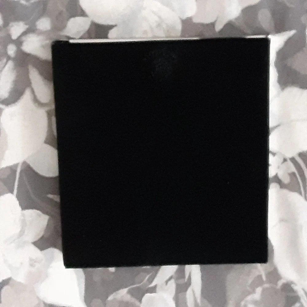 Black Velvet Baby Photo Album with silver frame